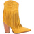 Dingo Womens Crazy Train Yellow Suede Fashion Boots