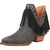 Dingo Womens Fine N Dandy Bootie Black Leather Fashion Boots
