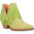 Dingo Womens Fine N Dandy Bootie Lime Leather Fashion Boots