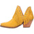 Dingo Womens Fine N Dandy Bootie Yellow Leather Fashion Boots