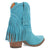Dingo Womens Fandango Bootie Blue Leather Fashion Boots