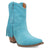 Dingo Womens Fandango Bootie Blue Leather Fashion Boots