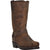 Dingo Mens Dark Brown Leather Dean 11in Harness Cowboy Boots 10.5 EW
