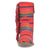 Dingo Womens Chili Pepperie Red Multi Textile Fringe Ankle Boots