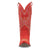 Dingo Womens Hot Sauce Red Suede Cowboy Boots