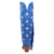 Dingo Womens Super Star Blue Suede Cowboy Boots