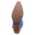 Dingo Womens Super Star Blue Suede Cowboy Boots