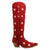 Dingo Womens Super Star Red Suede Cowboy Boots 8 M
