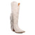 Dingo Womens Super Star White Suede Cowboy Boots 7 M