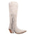 Dingo Womens Super Star White Suede Cowboy Boots 7 M