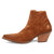 Dingo Womens Little Starie Camel Suede Ankle Boots