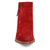 Dingo Womens Little Starie Red Suede Ankle Boots