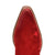 Dingo Womens Little Starie Red Suede Ankle Boots