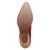 Dingo Womens Little Starie Red Suede Ankle Boots