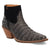 Dingo Womens Rickieie Black Leather Ankle Boots 7 M