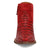 Dingo Womens Rickieie Red Leather Ankle Boots 7 M