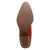 Dingo Womens Tapadero Bootie Rust Suede Cowboy Boots