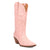 Dingo Womens Love Bug Pink Leather Cowboy Boots