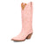 Dingo Womens Love Bug Pink Leather Cowboy Boots