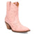 Dingo Womens Sweetheartie Pink Leather Cowboy Boots