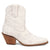 Dingo Womens Sweetheartie White Leather Cowboy Boots