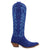 Dingo Womens Movin On Blue Suede Cowboy Boots
