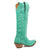 Dingo Womens Movin On Green Suede Cowboy Boots