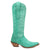 Dingo Womens Movin On Green Suede Cowboy Boots