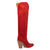 Dingo Womens Primadonna Red Suede Cowboy Boots
