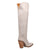 Dingo Womens Primadonna White Suede Cowboy Boots