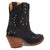 Dingo Womens Preciousie Black Leather Cowboy Boots
