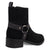 Dingo Mens Matador Black Suede 8in Ankle Boots
