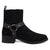 Dingo Mens Matador Black Suede 8in Ankle Boots