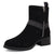 Dingo Mens Matador Black Suede 8in Ankle Boots
