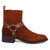 Dingo Mens Matador Brown Suede 8in Ankle Boots 9.5 D