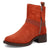 Dingo Mens Matador Rust Suede 8in Ankle Boots