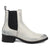 Dingo Mens Camino White Leather 8in Chelsea Boots