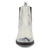 Dingo Mens Camino White Leather 8in Chelsea Boots