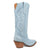 Dingo Womens Pretty N Pink Blue Leather Cowboy Boots