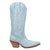 Dingo Womens Pretty N Pink Blue Leather Cowboy Boots