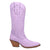 Dingo Womens Pretty N Pink Lavender Leather Cowboy Boots 9 M