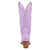 Dingo Womens Pretty N Pink Lavender Leather Cowboy Boots