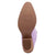 Dingo Womens Pretty N Pink Lavender Leather Cowboy Boots