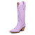 Dingo Womens Pretty N Pink Lavender Leather Cowboy Boots