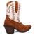 Dingo Womens Rodeo Queen Brown Suede Cowboy Boots