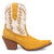 Dingo Womens Rodeo Queen Yellow Suede Cowboy Boots