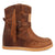 Dingo Womens Montauk Brown Leather 9in Moccasin Fashion Boots
