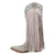 Dingo Womens Tequila Sunrise Off White Suede 13in Fringe Cowboy Boots