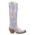 Dingo Womens Faded Love Blue Leather Cowboy Boots