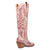 Dingo Womens Faded Love Red Leather Cowboy Boots